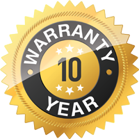 10 Year Warranty Logo