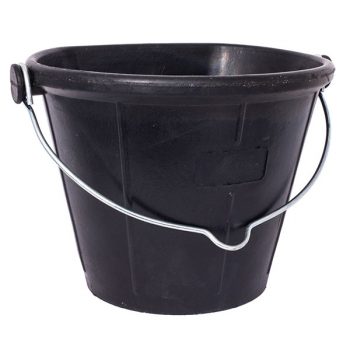 Red Gorilla - Tyre Rubber Flat Back Bucket